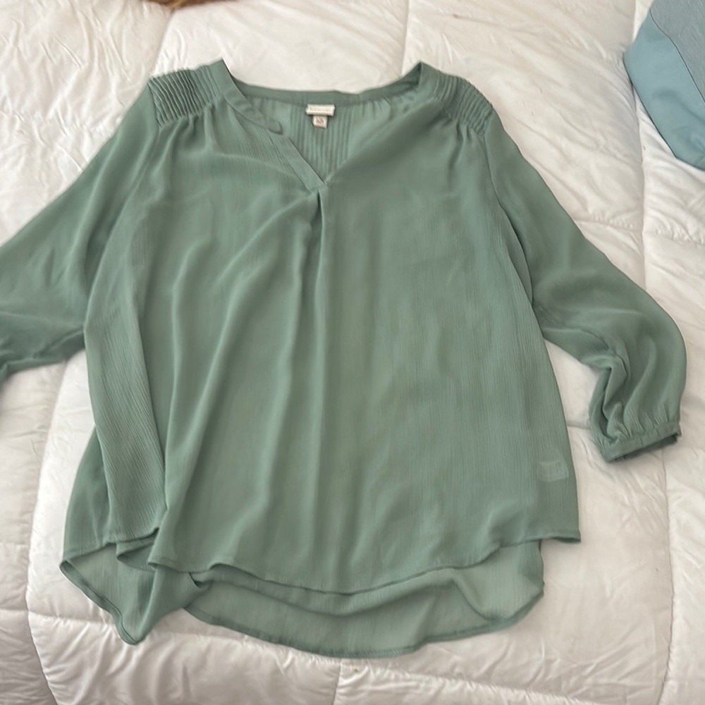 Women's Green Blouse
